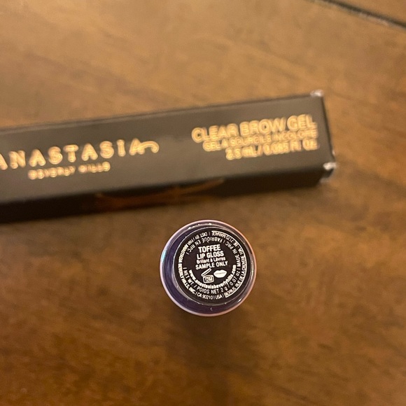 (3/$15) bundle of 2 Anastasia Lip Gloss & clear brow gel - Picture 2 of 2